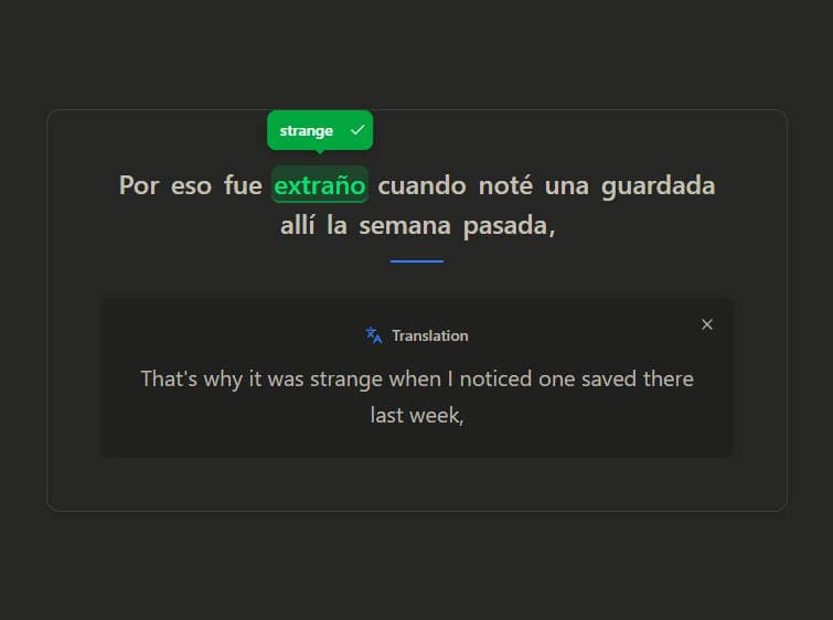 Readioma Reader Interface